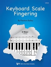 Keyboard Scale Fingering piano sheet music cover